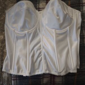 Elegant White Corset Top